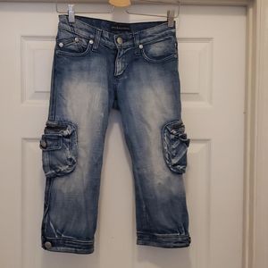 Rock & Republic Jean Cargo Shorts